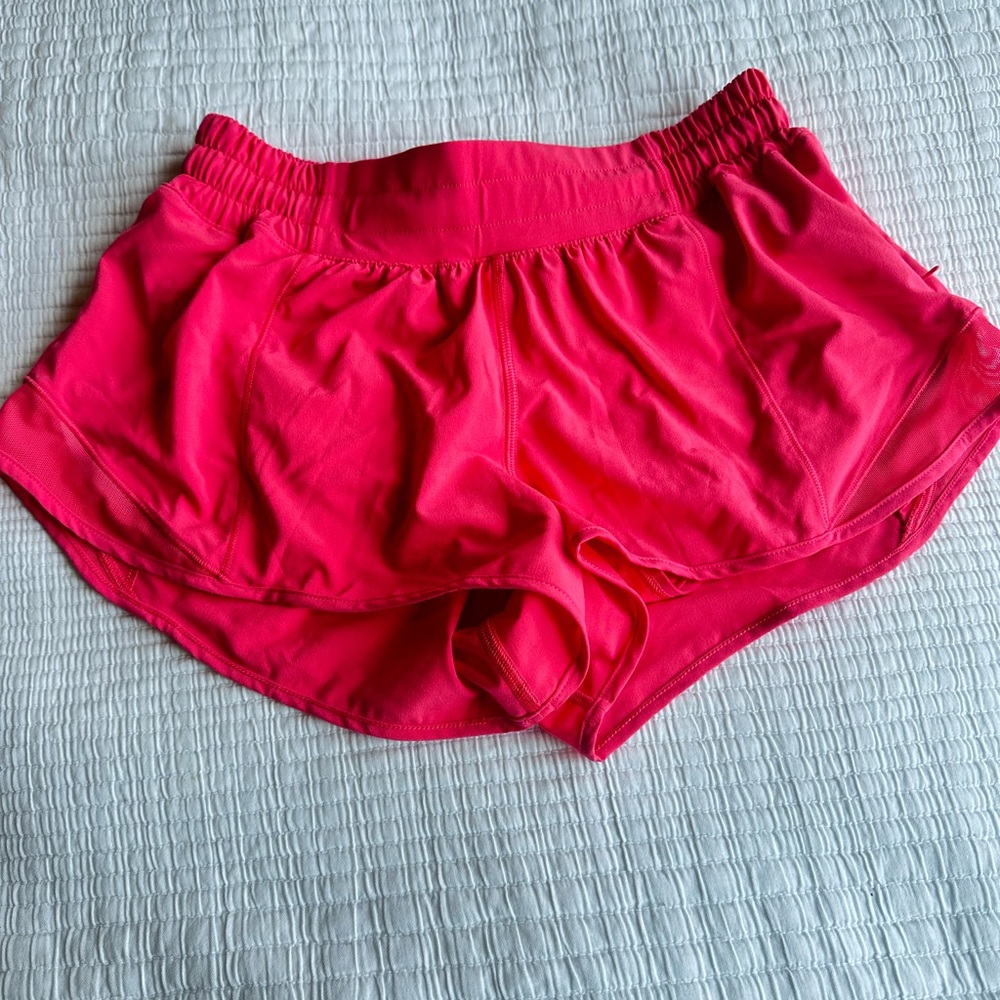 Hot Pink Athletic Running Shorts